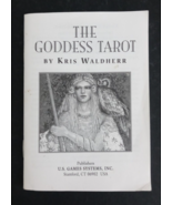 1998 The Goddess Tarot Card by Kris Waldherr Guide Book Only - £2.70 GBP