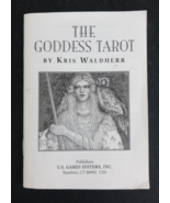 1998 The Goddess Tarot Card by Kris Waldherr Guide Book Only - £2.73 GBP