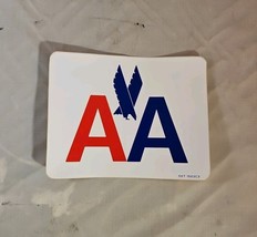 Vintage 1968-2013 American Airlines Vinyl Sticker 4.75" x 3.75" New - $7.91