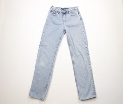 Vintage 90s Nautica Womens Size 2 Distressed Classic Fit Denim Jeans Blu... - £37.97 GBP