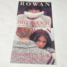 Rowan Knitting Leaflets Lot of Two Big Wool and Bigger Picture Kim Hargreaves - £8.75 GBP