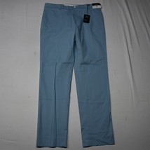 Michael Strahan 38x34 Light Blue Cotton Stretch Mens Dress Pants - £13.91 GBP