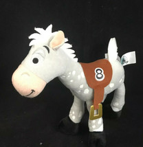 Toy Story Bullseye Disney Parks 9 in Plush Stuffed Animal Woodys Horse Number 8 - £11.65 GBP