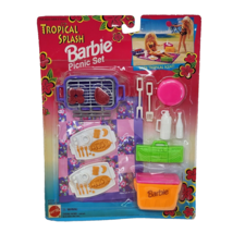 Vintage 1994 Mattel Tropical Splash Barbie Picnic Set 100% Complete 67214 New - £29.77 GBP