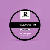BYROKKO Sugar Scrub | Face &amp; Body Fluffy Scrub with Sugar and Coconut Flakes - £18.14 GBP