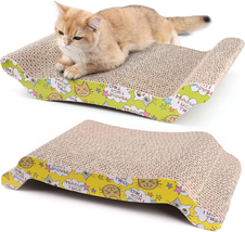 Primepets Cat Scratching Board, 2 Pack Cat Scratcher Cardboard, Cat Scra... - £23.45 GBP