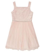 Girls Dress Easter Party Speechless Pink Fit &amp; Flare Lace Tulle Holiday $58- 14 - £23.74 GBP