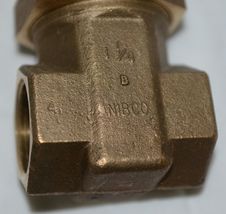 NIBCO NL2H00B T 174 A Block Pattern Gate Valve 1-1/4 Inch Thread Bronze Body image 4