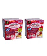 Gluta Berry 200000 mg Drink Punch Whitening Glutathione Collagen 2 Boxes - $43.00 CAD