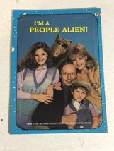 Alf Tv Series Sticker Trading Card Vintage #9 Max Wright Andrea Elson - $1.97