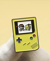 New! Pokemon Gameboy Enamel Pin Badge Pikachu New Yellow Lapel Pin Acces... - £4.70 GBP