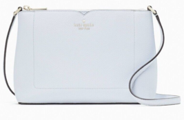 Kate Spade Harlow Crossbody Light Blue Pebbled Leather WKR00058 NWT $279 - £77.52 GBP