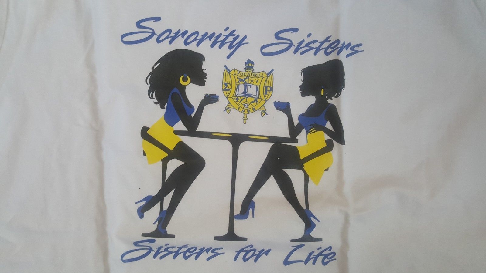 SIGMA GAMMA RHO SORORITY T-SHIRT Sorority Sisters 1922 S-G-Rho Poodle T-... - $20.00