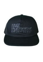 Another Enemy Nero Make Enemies Regolabile Cappellino Camionista Basebal... - $14.98