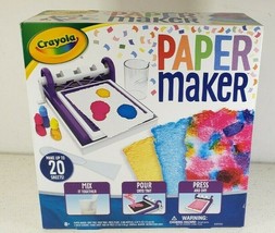 Crayola Paper Maker, Paper Making DIY Craft Kit, Gift for Kids, 7, 8, 9, 10 NEW - £14.32 GBP