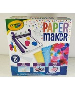 Crayola Paper Maker, Paper Making DIY Craft Kit, Gift for Kids, 7, 8, 9,... - $26.40 CAD
