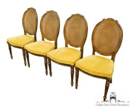 Set of 4 CENTURY FURNITURE Italian Neoclassical Tuscan Style Cane Back Dining... - £1,080.96 GBP