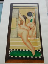 Beryl Cook &quot;A Bathroom&quot; Serigraph Hand Signed &amp; Numbered 1987 WOW !!! Too Fun - £771.57 GBP