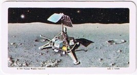 Brooke Bond Red Rose Tea Card #20 Surveyor On The Moon The Space Age - £0.78 GBP