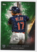 2018 Topps Inception Green #68 Francisco Mejia Cleveland Indians - £5.29 GBP