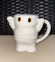 Target 2022 Halloween Mummy Stoneware Ceramic Figural 12oz Coffee Mug Cu... - $14.99