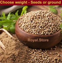 Coriander Seeds or ground Fresh Whole Powder dry herbs كزبرة Fit for... - £5.18 GBP+