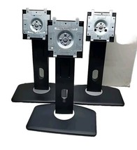 3×Dell P2212H P1913t P2213t P2312h P2412h Base Monitor Stand Desk Mount _ - $23.38