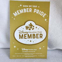 Disney Vacation Club DVC Car Magnet &amp; Mickey Mouse Sticker Cling Member Pride - £19.49 GBP