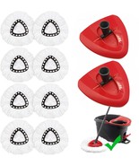 10 Pack Spin Mop Head Replacement for Spin Mop Easy VVring 1 Tank System - $27.36 CAD