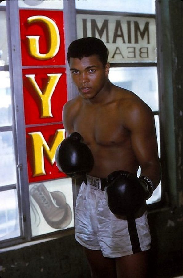 CASSIUS CLAY 8X10 PHOTO BOXING PICTURE 1963 - $4.94