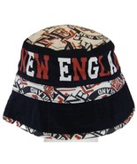 New England Custom Print City Name Bucket Hat (Black) - £11.95 GBP