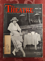 Rare THE THEATRE Magazine March 1960 Pat Stanley Maureen Stapleton - £15.59 GBP