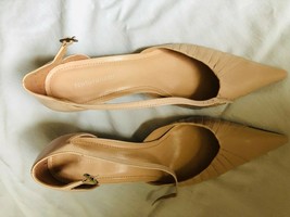 Pointy, Pale Pink, Leather, Naturalizer Heels, Size 8m - $25.00