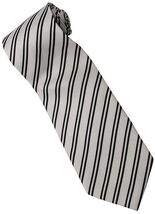 EB16 Black White Necktie - $19.99