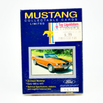 1992 Mustang Collectible Cards Limited Edition 25 Classic Mustangs Cards... - $9.40