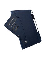 Leather Wallet Case w/ Detachable Card Slots DARK BLUE For iPad Pro 10.5... - £9.83 GBP