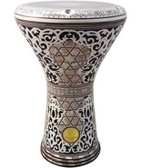 Gawharet El Fan Classic 17&quot; Mother of Pearl Darbuka Drum  - $255.00