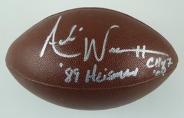 Andre Ware Signed NFL Full Size Football University of Houston Heisman HOF - $79.19
