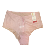 Spanx Skinny Britches Nylon Blend Cheeky Hipster Panties Pink Size XL - £18.77 GBP