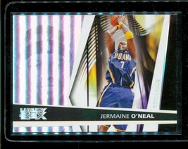 2005-06 Topps Luxury Box Mirror Basketball Card #7 Jermaine O&#39;neal Pacers Le - £10.15 GBP
