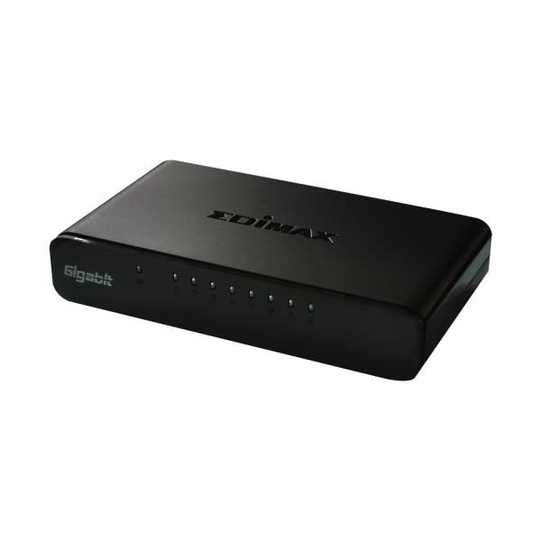 Edimax ES-5800G V3 Gigabit Ethernet  8 Ports Desktop Switch  - $37.00