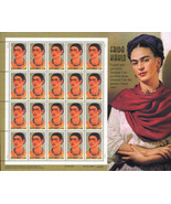 2001 34c Frida Kahlo, Painter, Sheet of 20 Scott 3509 Mint F/VF NH - $21.80 CAD