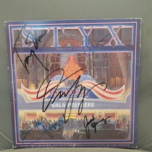 Styx signed lp Paradise Theater 1981 , 5 members,  Original, Vintage, Gr... - $2,856.41 MXN
