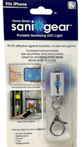 Sani Gear Portable Sanitizing UVC Light Keychain For iPhones - Home Smart image 2