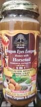 Organic Dragon Eyes Longon Honey With Horsetail 16 Oz - $706.78 MXN
