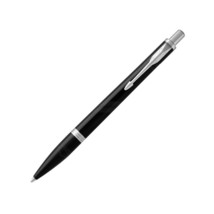 Parker Urban Ballpoint Pen w/ Chrome Trim &amp; Gift Box (Black) - £46.41 GBP