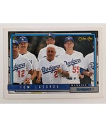Tom Lasorda Dodgers O-Pee-Chee Baseball Manager Card - £3.92 GBP
