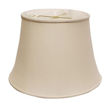 18" Biege Sloped Euro Bell Pongee Shantung Lampshade - $3,022.31 MXN