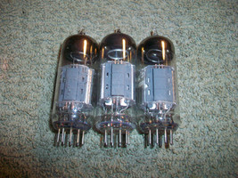 Vintage Lot of  3  6LY8 Vacuum Tubes All Tested Good to Strong - $13.85