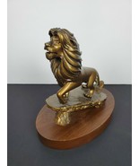 Disney Parks The Lion King Simba Bronze Figurine Statue 20 Year Cast Mem... - $11,213.33 MXN
